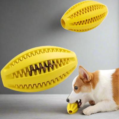 Jouet Interactif pour Chien - ChewBounceBall™ - Jaune