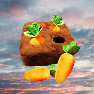 DogPlushCarrotsâą - 4Pcs